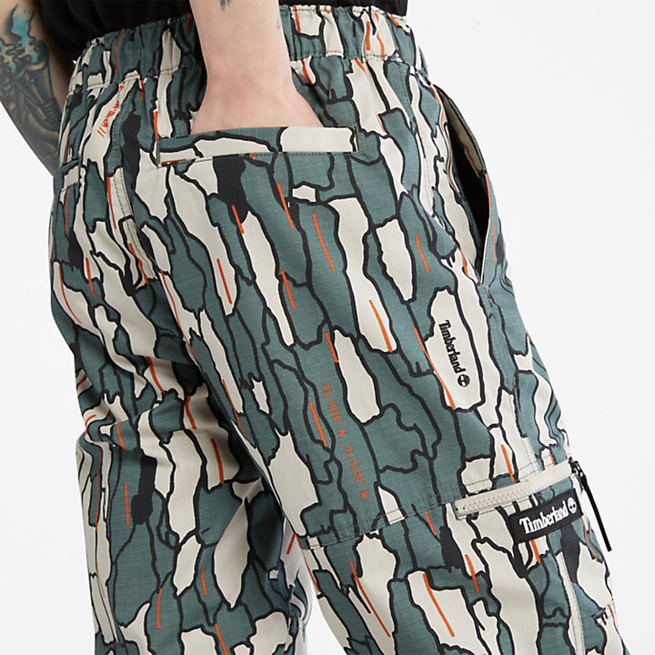 Waterbestendige Ripstop-joggingbroek voor heren in camouflageprint-