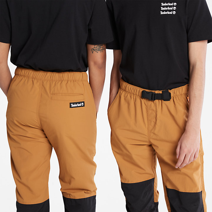 All Gender Water-Resistant Joggers in Yellow-