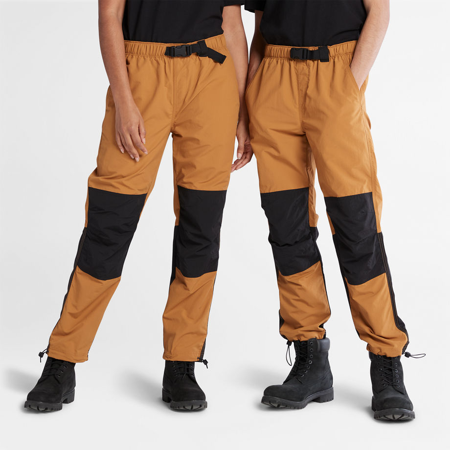 Timberland All Gender Water-resistant Joggers In Yellow Light Brown Unisex
