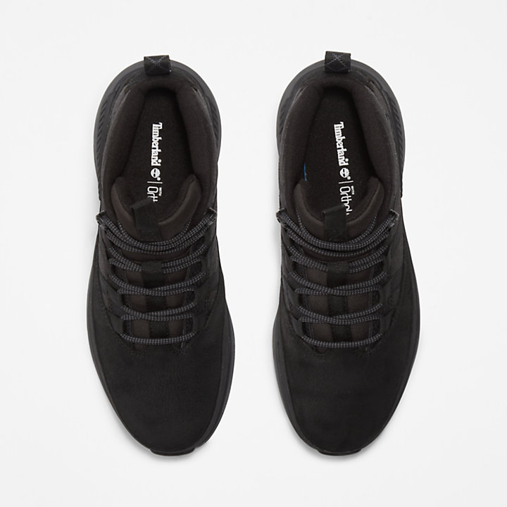 Zapatillas Euro Trekker Super Oxford para niño (de 35,5 a 40) en color negro-