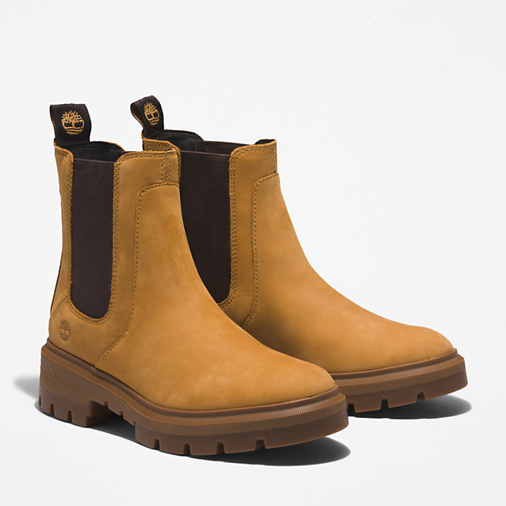 Cortina Valley Chelsea Boot for Women in Yellow-