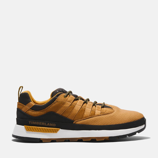 Euro Trekker Lace-Up Low Trainer for Men in Yellow | Timberland