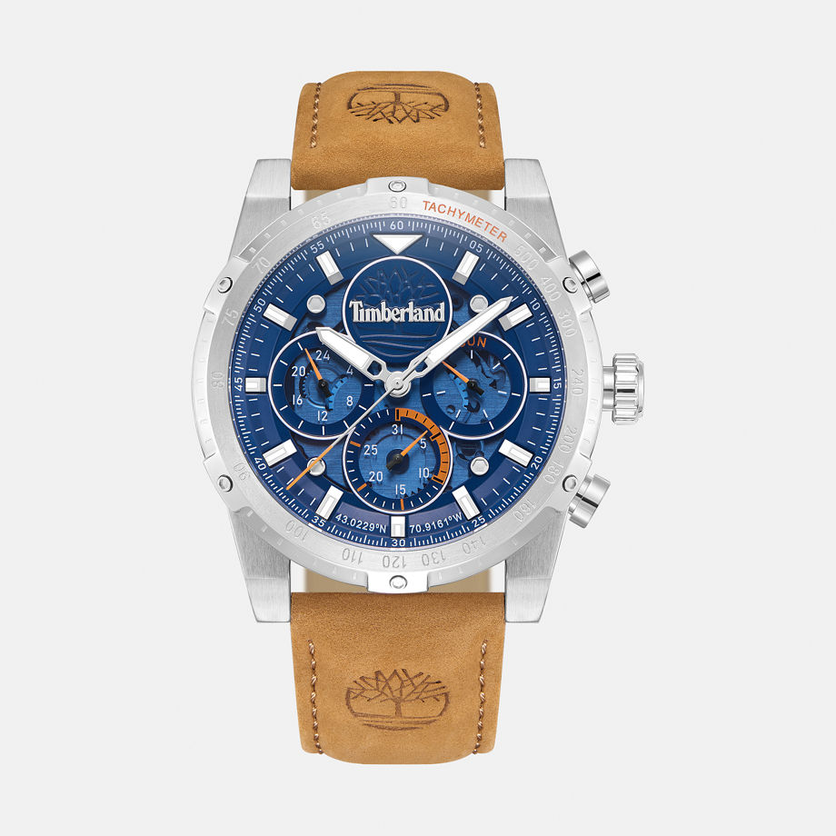 Timberland Sherbrook Watch For Men In Brown Brown