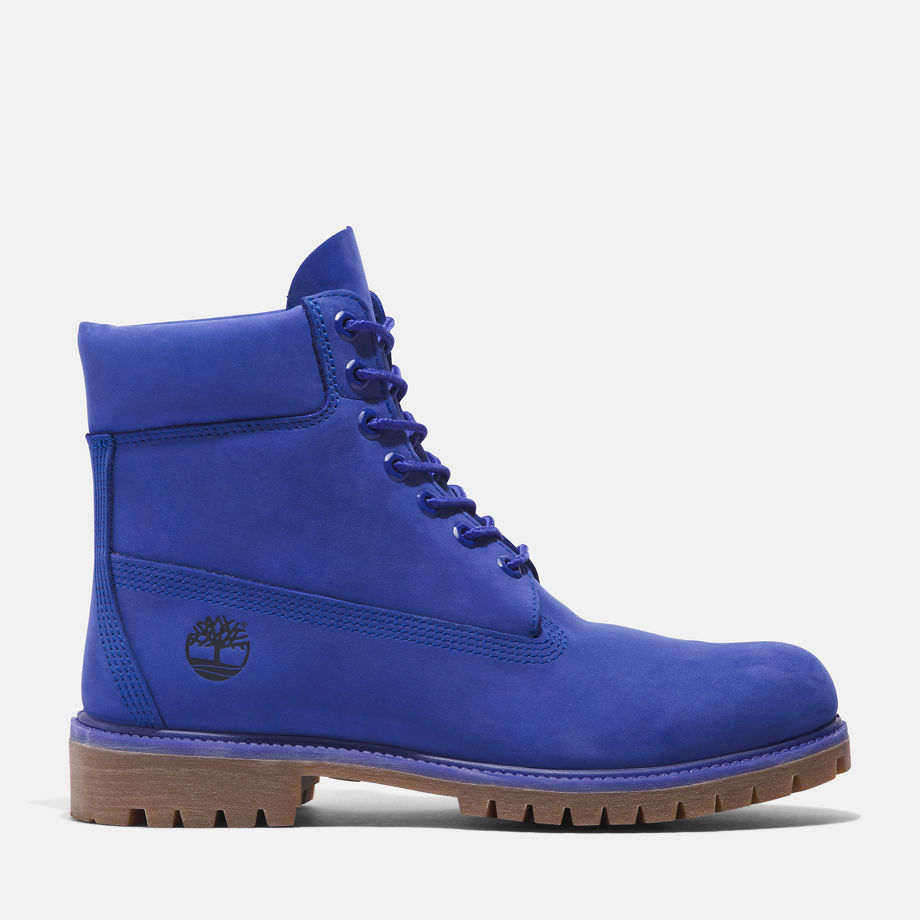 Timberland 50th Edition Premium 6-inch Waterproof Boot For Men In Blue Blue, Size 10.5