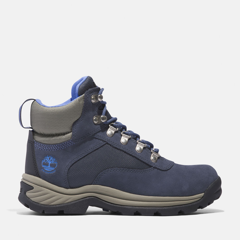 Timberland White Ledge Lace-up Hiking Boot For Women In Navy Navy