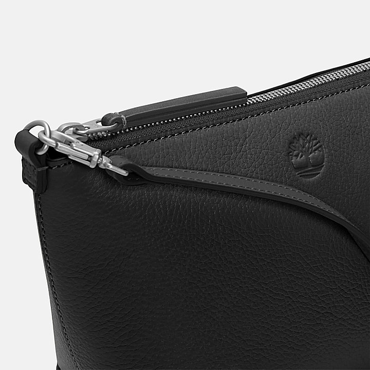Tuckerman Leather Crossbody Bag for Women in Black