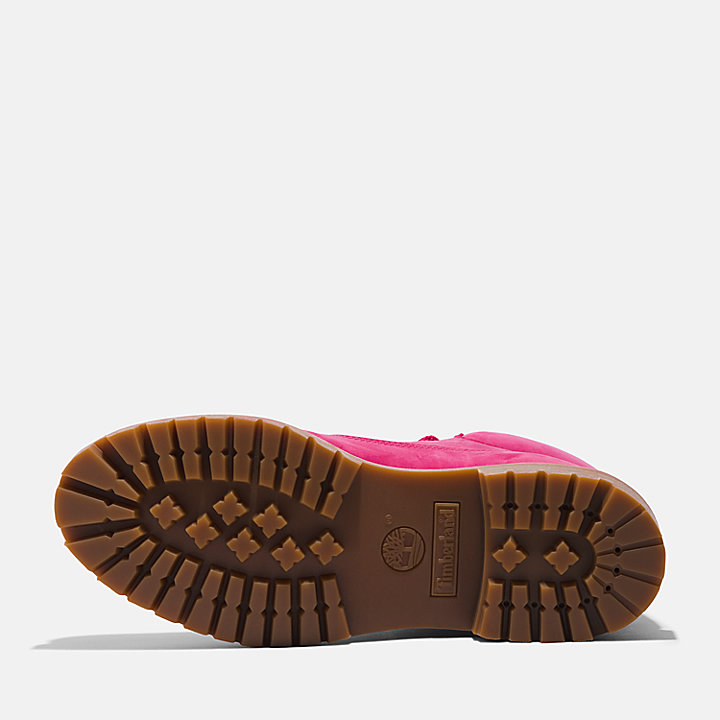 Timberland® 50th Edition Premium 6-Inch Boot imperméables pour homme en rose foncé