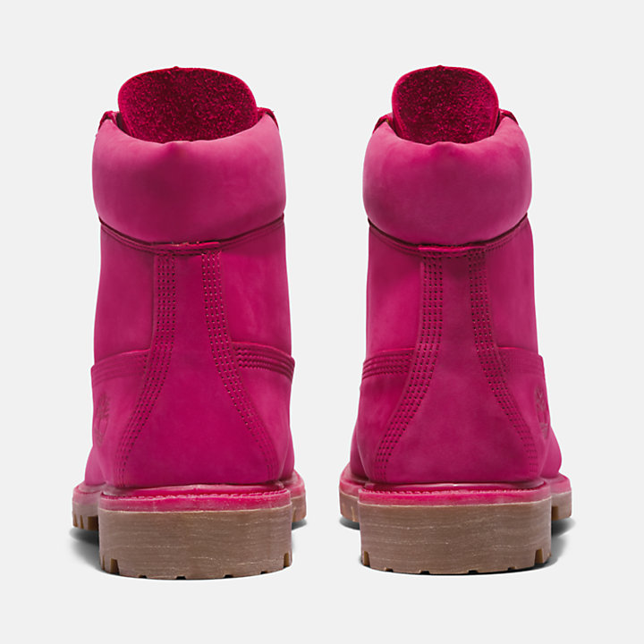 Timberland® 50th Edition Premium 6-Inch Boot imperméables pour homme en rose foncé-