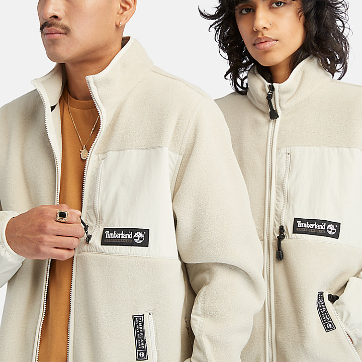 All Gender Polartec® Fleece Jacket in Grey