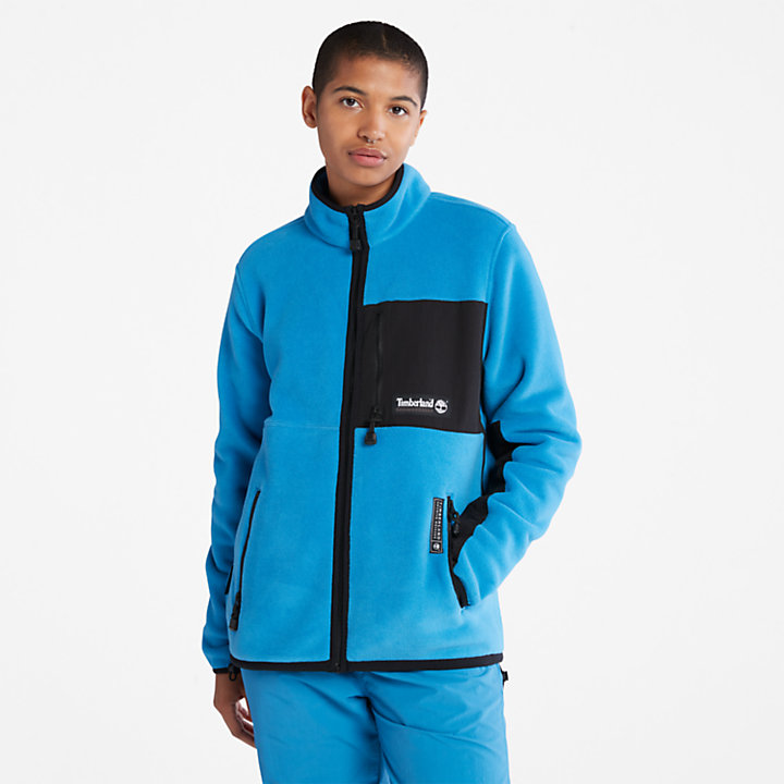 All Gender Polartec® Fleece Jacket in Blue-