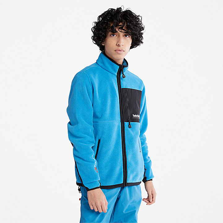 All Gender Polartec® Fleece Jacket in Blue
