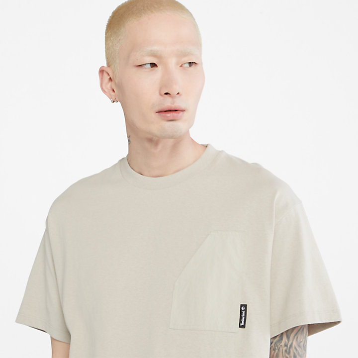 Camiseta Progressive Utility con bolsillo para hombre en gris-