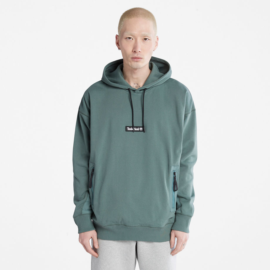 Timberland Heavyweight Hoodie For Men In Green Green