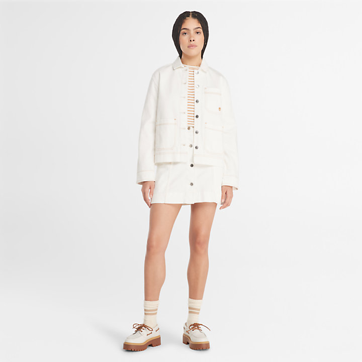Refibra™ Skirt for Women in White-
