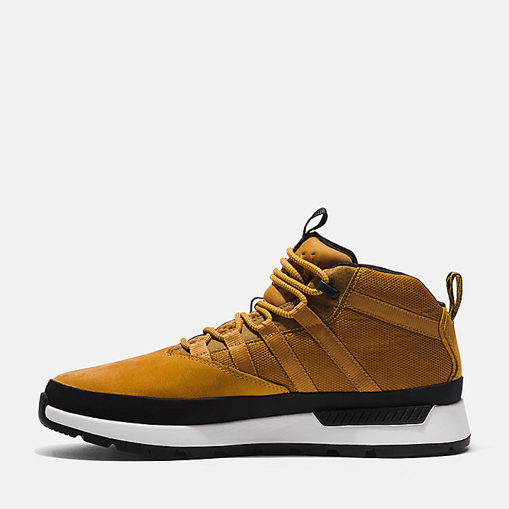 Euro Trekker Lace-up Trainer for Men in Yellow