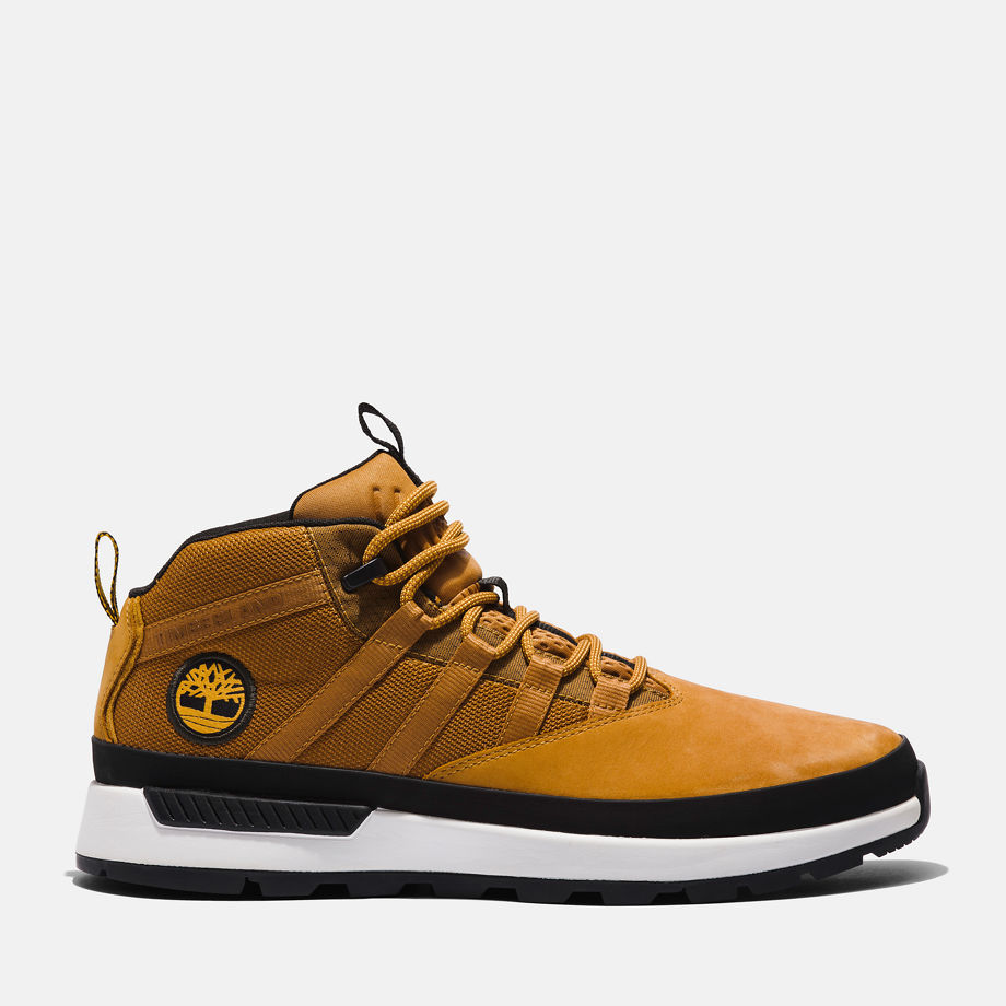 Timberland Euro Trekker Lace-up Trainer For Men In Yellow Yellow, Size 7.5