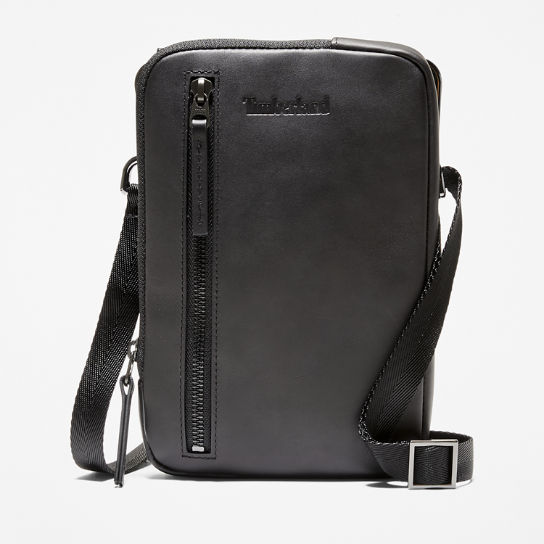 Leather Crossbody Bag in Black | Timberland