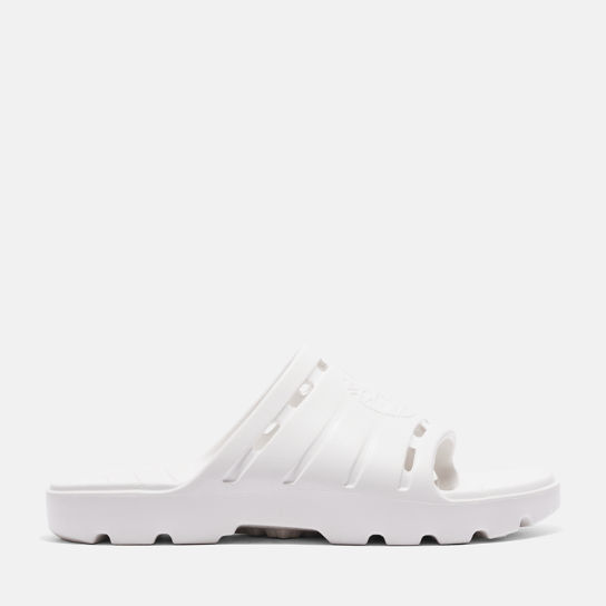 All Gender Get Outslide Sandal in White | Timberland