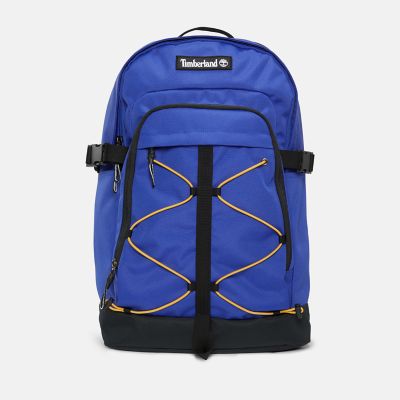 Timberland All Gender Outdoor Archive Bungee Backpack In Blue Blue Unisex