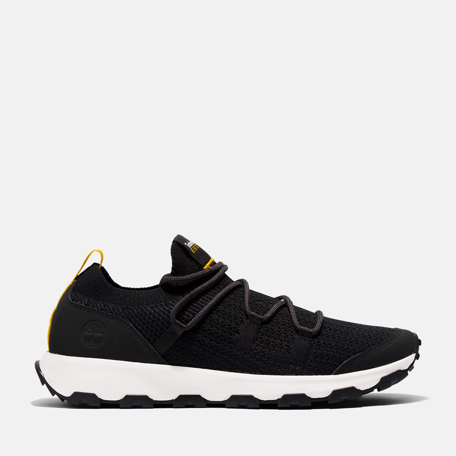 Timberland Winsor Trail Shoe For Men In Black Black, Size 7.5