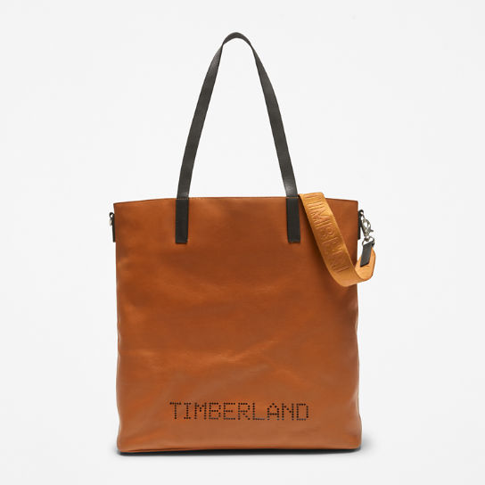 Bolso tote de cuero para mujer en marrón | Timberland