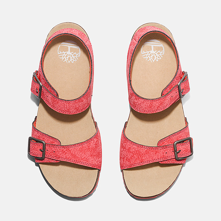 Castle Island Backstrap Sandal for Junior in Pink