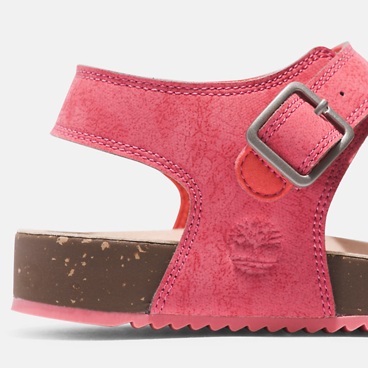 Castle Island Sandale mit Fersenriemchen für Kinder in Pink-