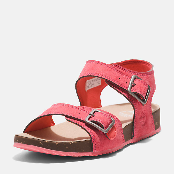 Castle Island Backstrap Sandal for Junior in Pink-