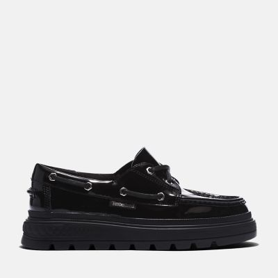 Timberland Ray City Boat Shoe For Women In Black Black