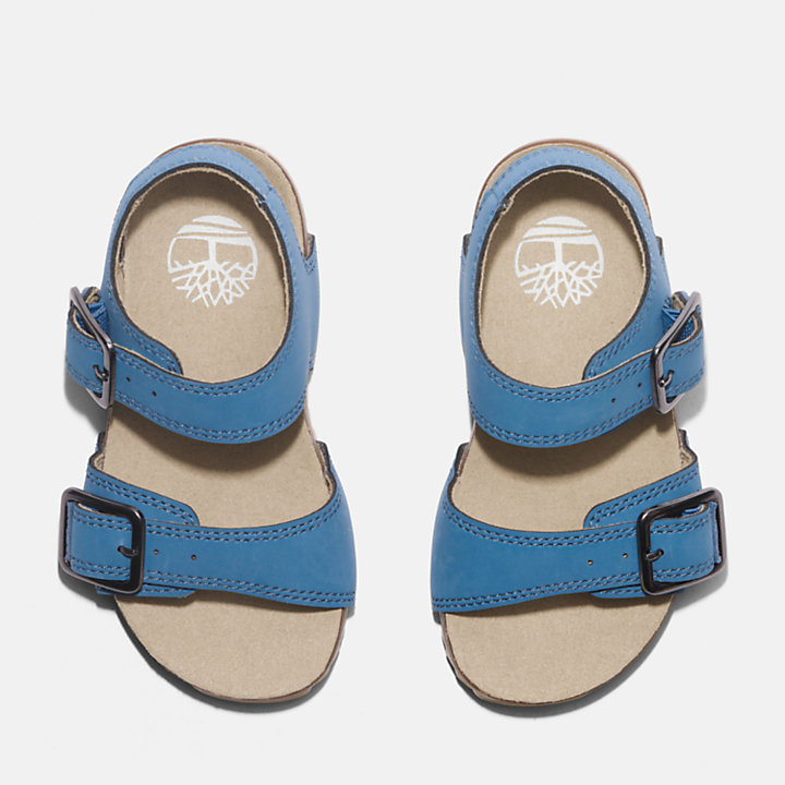 Castle Island Backstrap Sandal for Toddler in Blue-