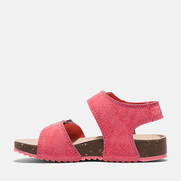 Castle Island Backstrap Sandal for Toddler in Pink