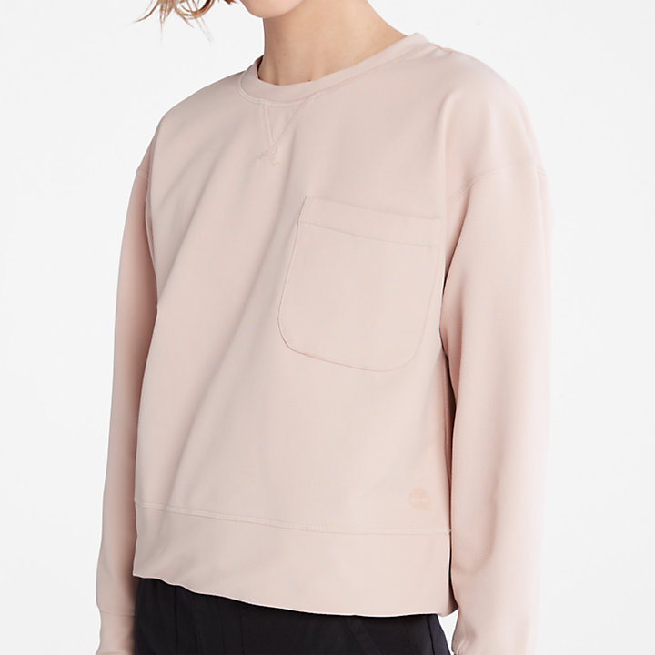 Timberloop™ Hybrid Sweatshirt for Women in Light Pink-