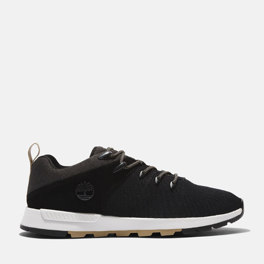 Sprint Trekker Lace-up Low Trainer for Men in Black | Timberland