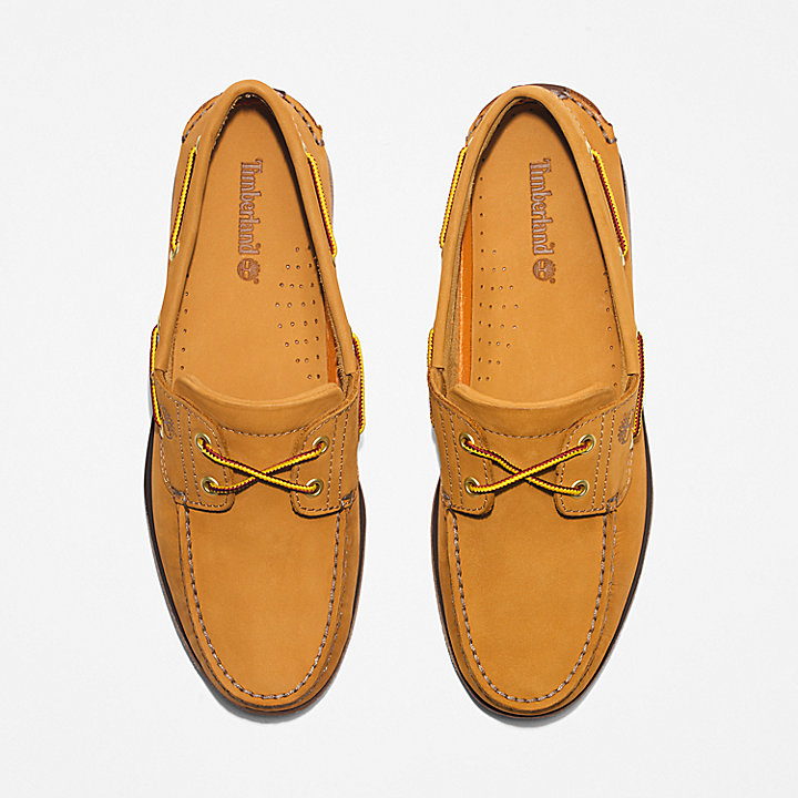 Sapato de Vela Clássico para Homem em amarelo