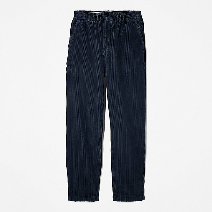 Corduroy Trousers for Men in Navy