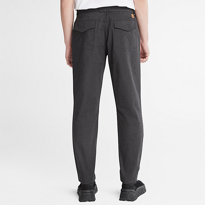 Pantaloni Tapered Cordura® EcoMade da Uomo in colore nero
