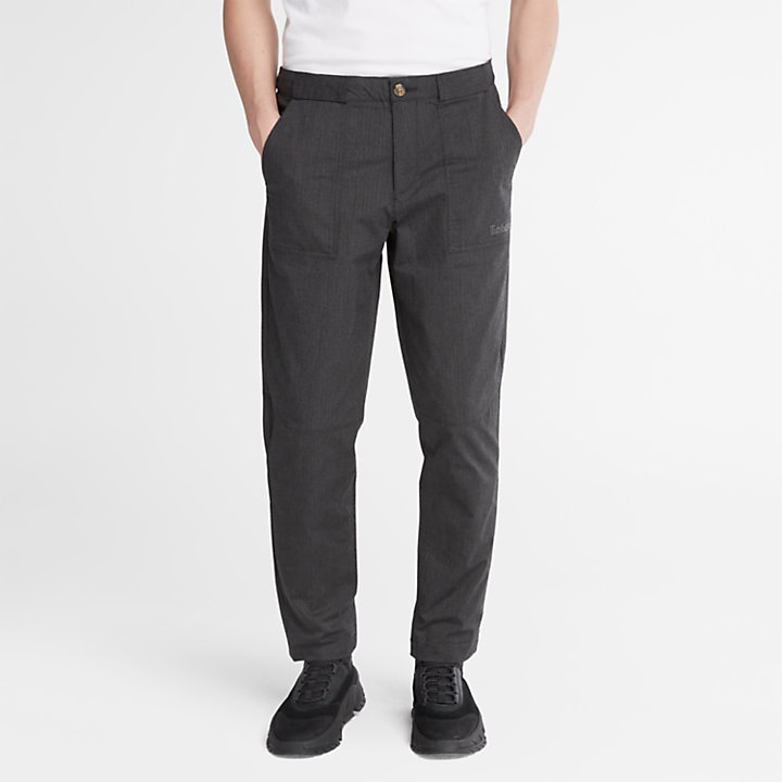 Pantaloni Tapered Cordura® EcoMade da Uomo in colore nero-