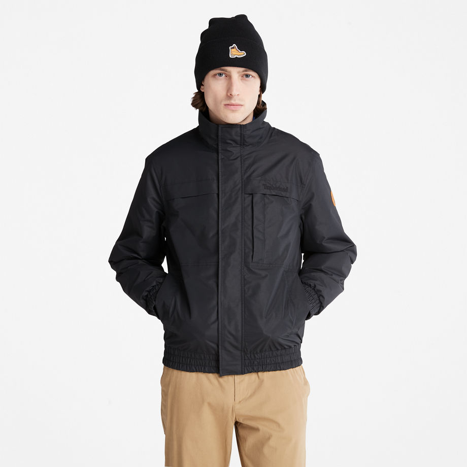 Timberland Benton Water-resistant Insulated Jacket For Men In Black Black