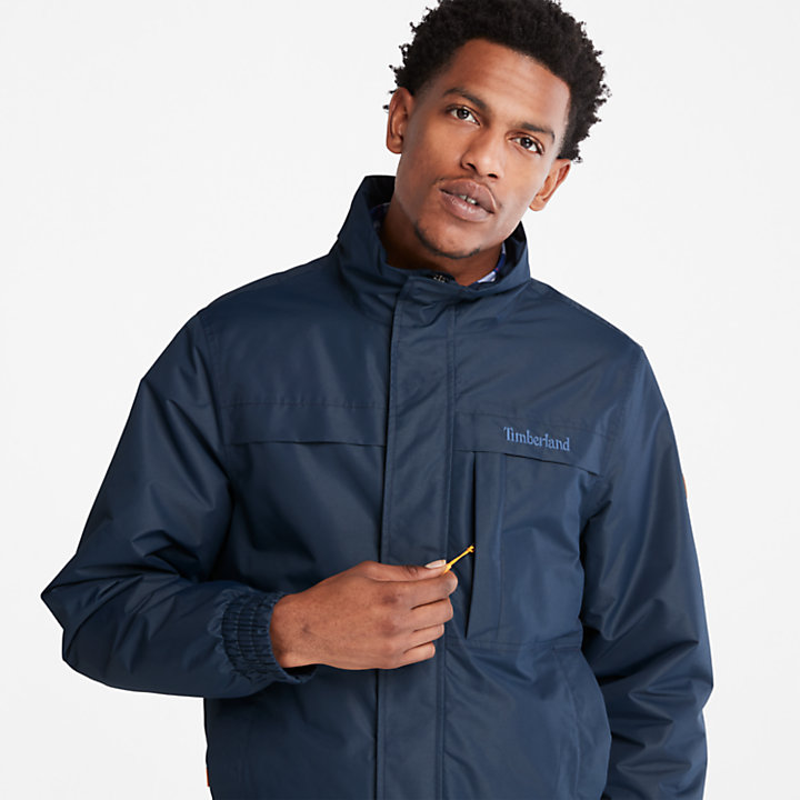 Benton Water-Resistant Insulated Jacket for Men in Navy-