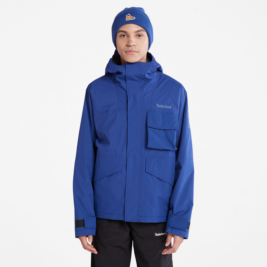 Timberland Outdoor Mountain Town Insulated Jacket For Men In Blue Dark Blue