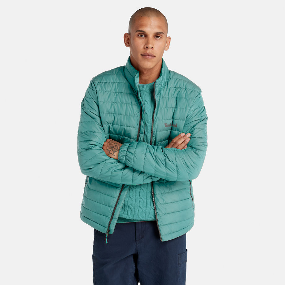 Timberland Axis Peak Water-repellent Jacket For Men In Teal Teal, Size S