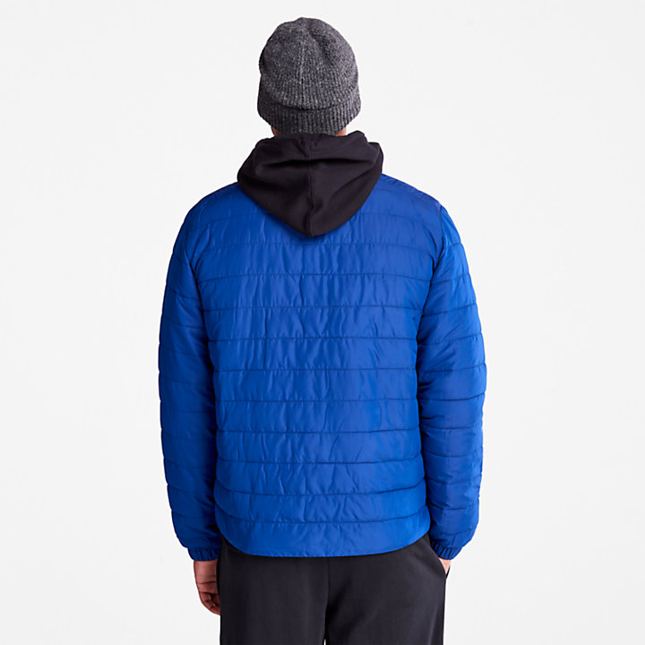 Axis Peak Water-Repellent Jacket for Men in Blue-
