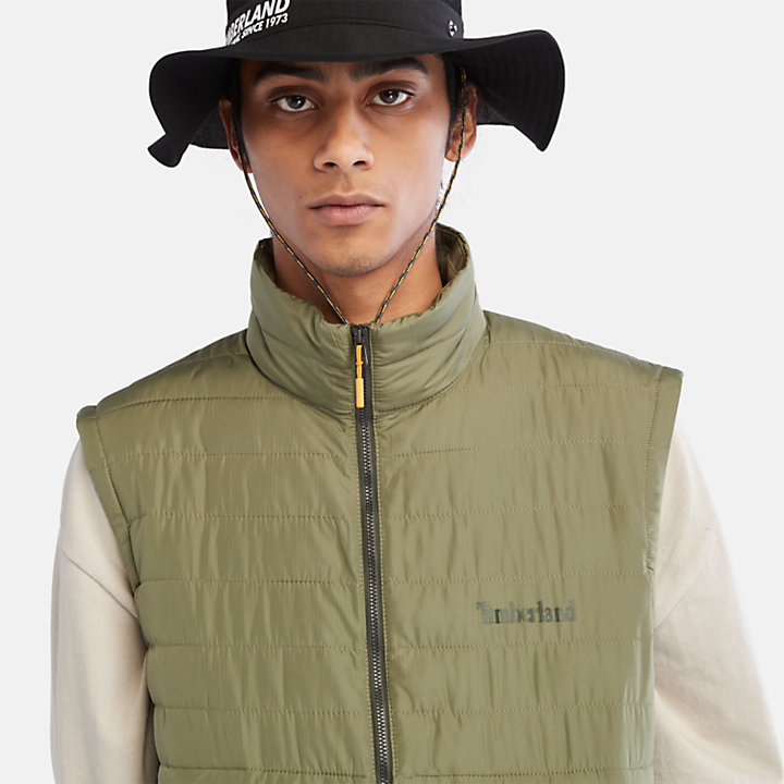Axis Peak Packable Vest for Men in Green-