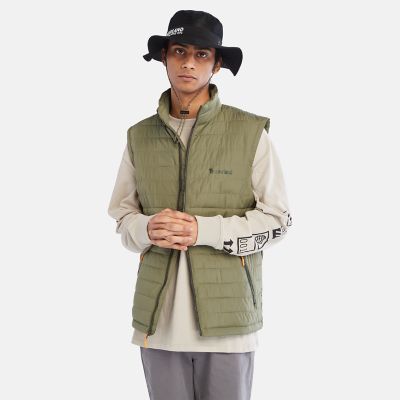 Axis Peak Packable Vest for Men in Green | Timberland