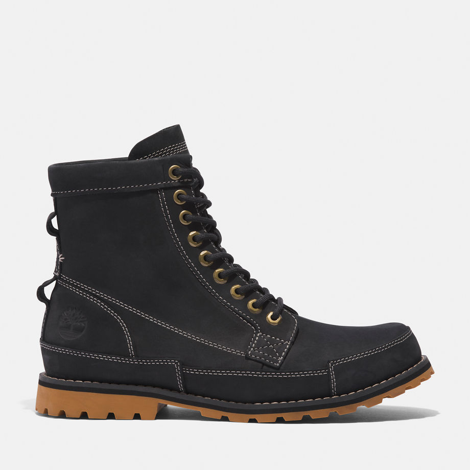 Timberland Originals 6 Inch Boot For Men In Black Black, Size 10