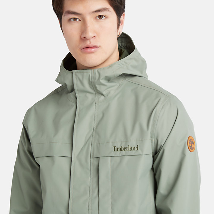 Benton Shell Jacket for Men in Green-