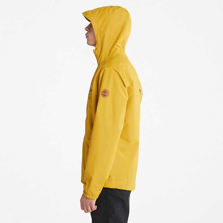 Benton Water-Resistant Shell Jacket for Men in Yellow-