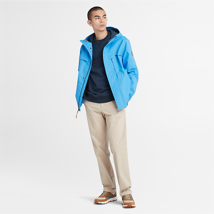 Benton Shell Jacket for Men in Light Blue-