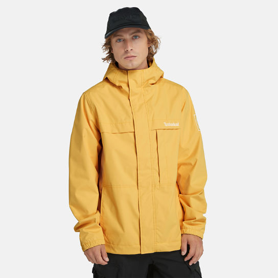 Benton Water-Resistant Shell Jacket for Men in Yellow | Timberland