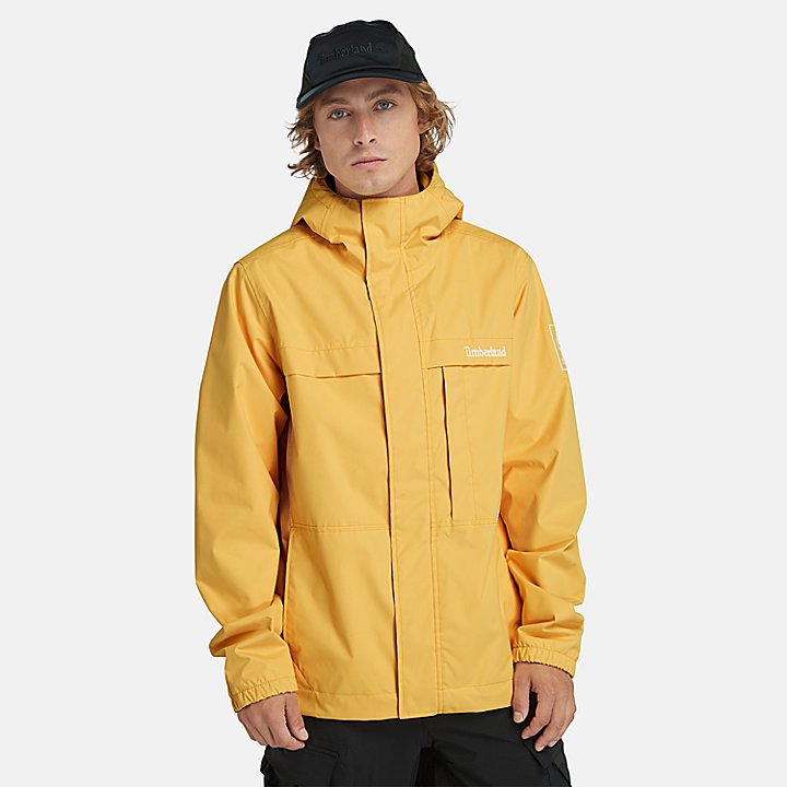 Benton Water-Resistant Shell Jacket for Men in Yellow